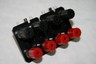 8 WAY RED BLACK SCREW TERMINAL CONNECTION POSTS fd1e3