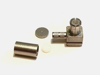 SUHNER QUALITY MCX PLUG RIGHT ANGLE MALE CRIMP 16MCX-50-2-106/133 (x1) ad1J5