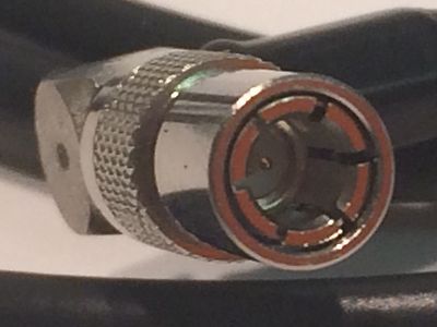 REVERSE SMB PLUG ON LENGTH OF FUJIKURA HQ RG174 COAX CABLE fd3L4