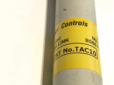 GE ALSTHOM POWER CONTROLS TAC10 INDUSTRIAL FUSE A05TAC10 10A 1200V (x1) fcc3f