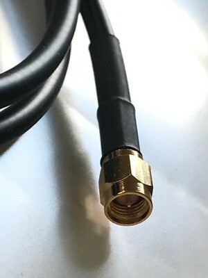 SMA MALE TO SMA MALE (RP) Wi-Fi ROUTER CABLE PREMIUM QUALITY 1M LONG fbf3b