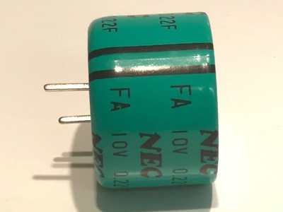 0.22F 10V LARGE - HIGH CURRENT NEC BACK-UP SUPER CAPACITOR FA1A224Z fba26b