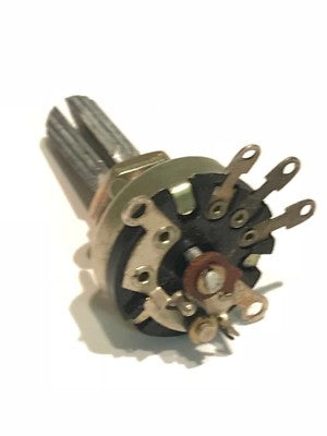 MINIATURE 50K LINEAR SWITCHED POTENTIOMETER VINTAGE 70'S JAPANESE POT (X1) fab27