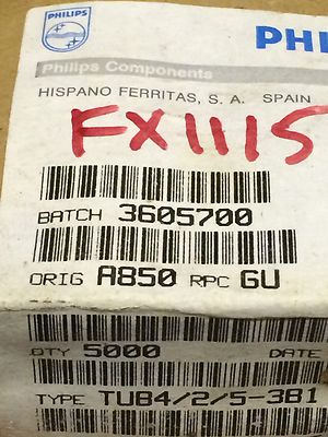 ANTI-PARASITIC 3B1 FERRITE BEADS FERROXCUBE QTY 10 PHILIPS FX1115 (x10) blb8