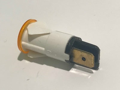 BEST QUALITY 250V HIGH TEMPERATURE 12MM PANEL NEON MAINS LAMP ORANGE (X1) ac1f1