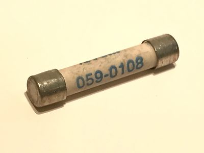 059-0108 0.5A MILITARY SPEC CERAMIC FUSE 1.25" 32mm fbb15a38