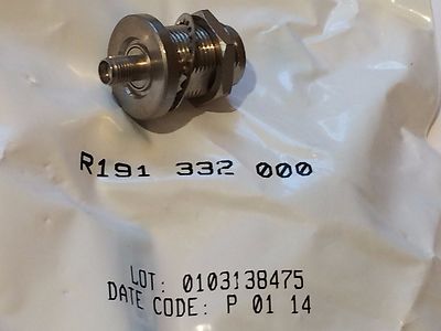 RADIALL R191332000 N TYPE FEMALE TO SMA FEMALE BULKHEAD ADAPTER ae1y2