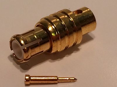 MCX PLUG STRAIGHT MALE SOLDER TYPE FOR SEMI-RIGID COAX fd7e32