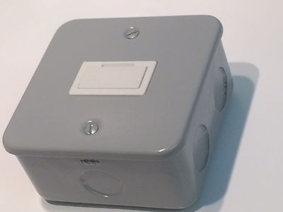 CRABTREE METAL CLAD FUSE SPUR CONNECTION UNIT ad1b1