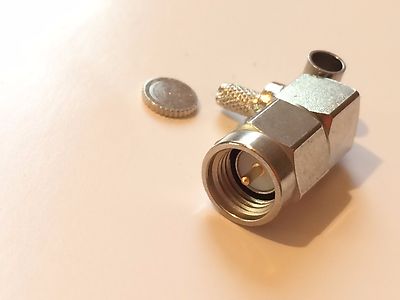 SMA RIGHT ANGLE MALE PLUG FOR RG174 188 RS 112-2735 BY IMS ae1y25