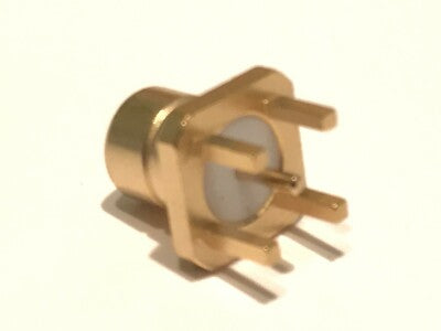 RADIALL R214426704 PREMIUM QUALITY TYPE 43 PCB SOCKET (x1) fbc14.7