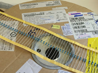 MFR4-1K5FI WELWYN RESISTOR 1.5K OHM 1% 0.5W x2500pcs SURPLUS STOCK ae1*3