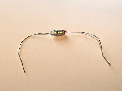 47pF 160V 1% LCR AXIAL POLYSTYRENE CAPACITOR (x1) fd5f77
