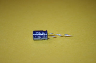 47UF 100V LUXON RADIAL ELECTROLYTIC CAPACITOR (X1) ad1k43