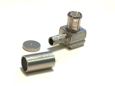 SUHNER QUALITY MCX PLUG RIGHT ANGLE MALE CRIMP 16MCX-50-2-106/133 (x1) ad1J5