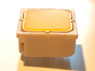 RAFI ILLUMINATED YELLOW 15MM TACTILE PUSH SWITCH KEYBOARD KEY SWITCH (x1) ad1F8