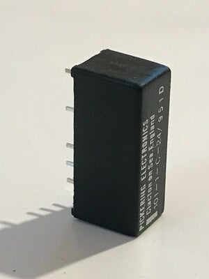 101-1-C-24/951D PICKERING SIL 24V 6000 OHM SPDT REED RELAY fba39.4