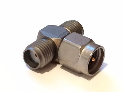 SMA T ADAPTER FEMALE - MALE - FEMALE RADIALL R125780001W ae1y21