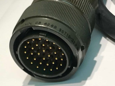 MILITARY NATO CABLE 32 WAY PLUG TO 19 WAY FEM 4933-99-300-3666 SS613/C110 ad1q11