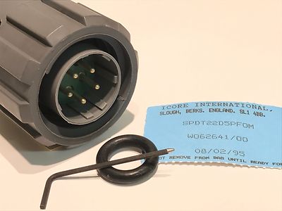 ICORE INTERNATIONAL SPD.T.22.D5.PFOM MILITARY 5 POLE CONNECTOR ae1v5