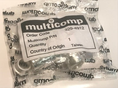 MULTICOMP CABLE MOUNT N TYPE FEMALE PREMIUM QUALITY FREE SOCKET 50 OHM blb68