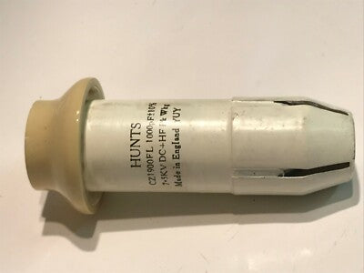 1000PF 7.5KV VINTAGE HUNTS RF RADIO TRANSMITTER DOOR KNOB CAPACITOR bsa4dd