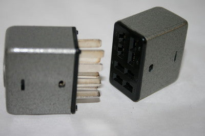 8 WAY MALE & FEMALE PAIR IN LINE PLESSEY JONES CONNECTORS fba15g