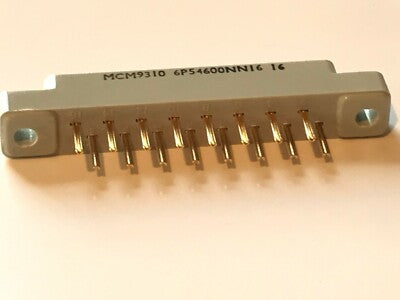 McMURDO CARD EDGE CONNECTOR 16 WAY 0.1" PITCH GOLD PLATED fd5f68