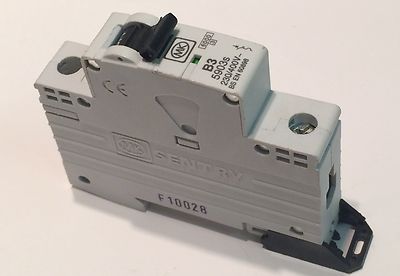 MK SENTRY 3A TYPE B MCB 5903S NEW UNUSED fba32