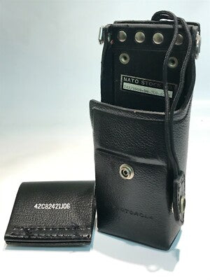 MOTOROLA RADIO CASE HEAVY DUTY LEATHER NTN5461B FITS MT1000 ETC ad1T11