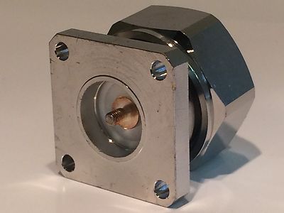 7/16TH CHASSIS MOUNT MALE ROSENBERGER 7-16 PANEL PLUG blb48