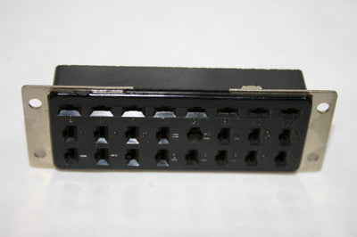 24 WAY PLESSEY PANEL FEMALE JONES SOCKET CONNECTOR fd2f2