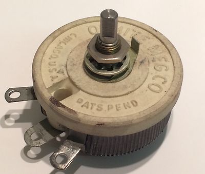 0 - 12R 50W WIRE WOUND VARIABLE RESISTOR RHEOSTAT fd4d