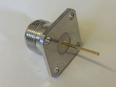PREMIUM N TYPE CHASSIS SOCKET PANEL MOUNT FEMALE WITH LONG CONNECTION PIN blb81