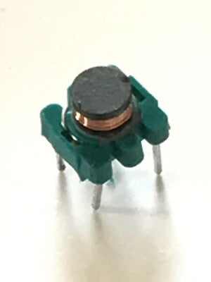 TOKO 5SVLC VARIABLE COIL 455KHz 5MM INDUCTOR 176 TURNS Q = 70 (x1) ad1i3