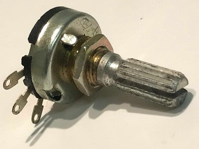 MINIATURE 50K LINEAR POTENTIOMETER VINTAGE 70'S JAPANESE RADIO POT (X1) fab28a