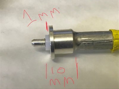 7/16TH COAX FEMALE PANEL CHASSIS 7-16 CONNECTOR MACOM FOR RG401 SEMI RIG bsa0