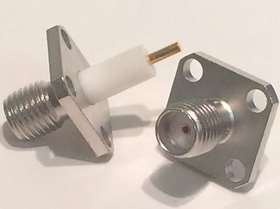 4 HOLE CHASSIS MOUNT SMA FEMALE BEST QUALITY RADIALL R124.416.326 ad2z6