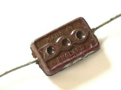 560pF 350V VINTAGE DUBILIER 635 MICA CAPACITOR (x1) fd6d22