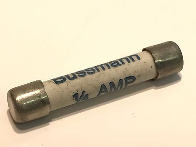 059-0107 0.25A MILITARY SPEC CERAMIC FUSE 1.25" 32mm fbb29.10