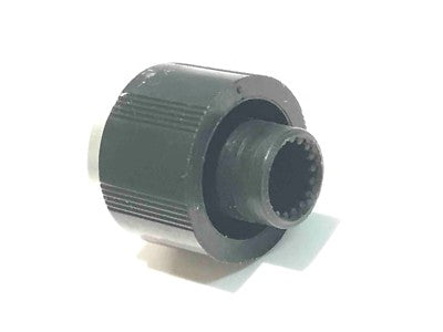 MINIATURE RADIO KNOB FOR SPLINED SHAFT CONTROLS (X1) fab27a