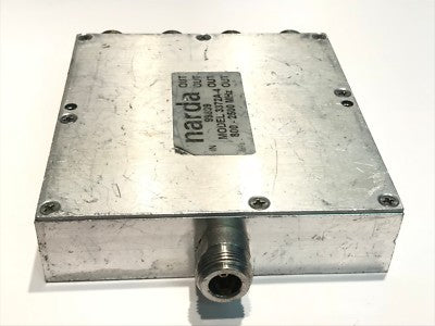 NARDA 3372A-4 N TYPE 4 WAY RF 30W POWER DIVIDER 800MHz - 2500MHz ac1b41