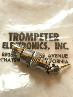 TROMPETER PL-20-2 PREMIUM SPEC BNC PLUG 50 OHM FOR RG59 fcb29.11
