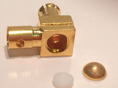 MCX PLUG RIGHT ANGLE MALE SOLDER TYPE FOR SEMI-RIGID COAX fd7e33