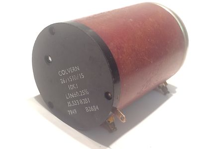PRECISION 10K 15 TURN WIRE WOUND POTENTIOMETER COLVERN 26/1510/ fd6f2