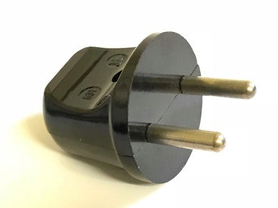 VINTAGE 2 PIN MAINS POWER PLUG BAKELITE CIRCA 1967 fd1f7