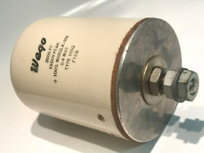 3600pF 1500V VINTAGE WEGO RF FEED THROUGH CAPACITOR 1052 fbc3a7