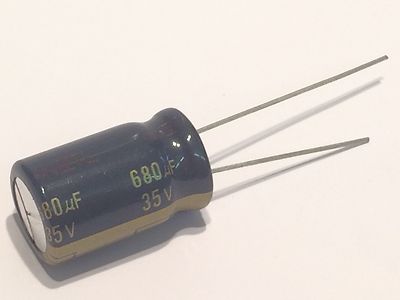 680UF 35V RADIAL PANASONIC FC RANGE 105°C TEMPERATURE fba16a