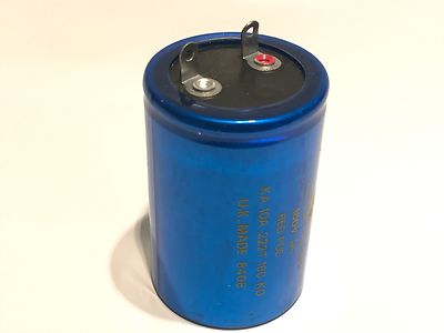 2200UF 160VDC VINTAGE STC ELECTROLYTIC CAPACITOR NEW fd2k17