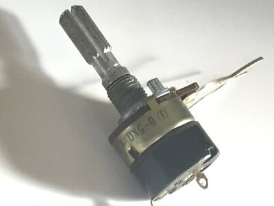 MINIATURE 5K LINEAR SWITCHED POTENTIOMETER VINTAGE 70'S JAPANESE POT (X1) fd7m22